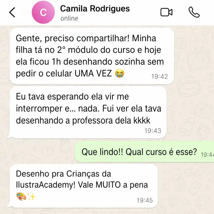 Depoimento Camila Rodrigues